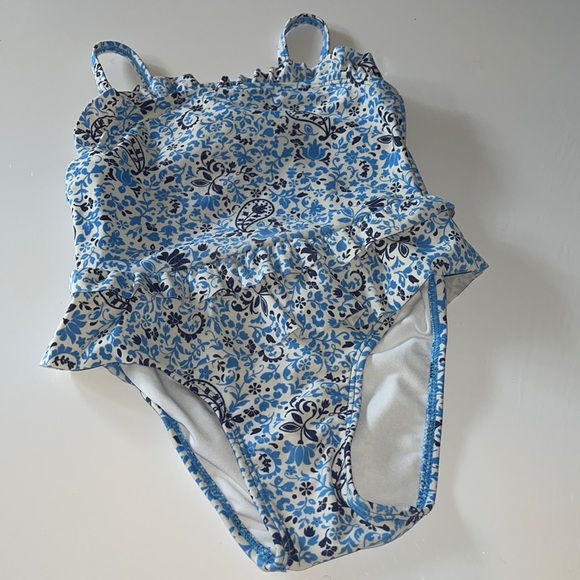 Circo Other - Circo Blue/White Paisley Swimsuit- Size 2T